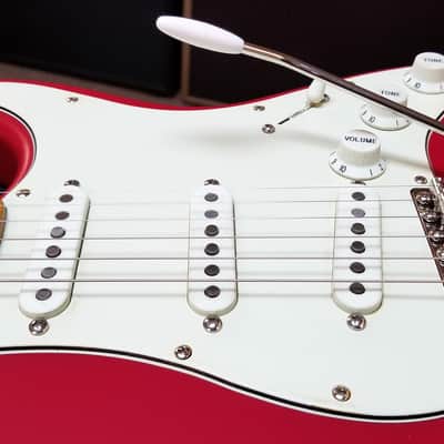 2026 Neville Guitars S-Style Custom Shop #615 in Matte Dakota Red, Excellent Condition with Hard Case! image 15