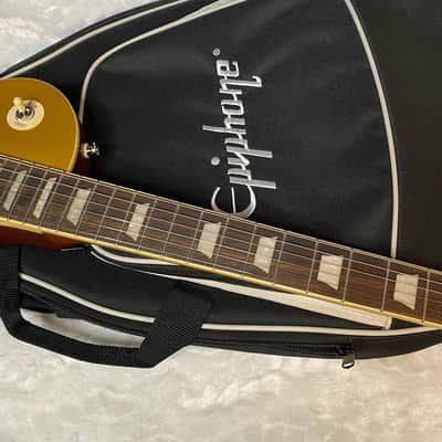NEW ! Epiphone Les Paul Standard '50s - Gold Top - Authorized Dealer - Gig Bag - 8.9 lbs - G05176 image 5