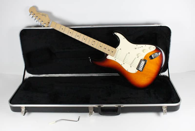 1992 Vintage Fender Stratocaster Plus Sunburst ~MINTY~ Wilkinson Nut TBX Tone Strat USA 1990s