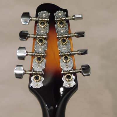 Savannah SA-110 Oval Hole Acoustic A Style Mandolin Natural image 6