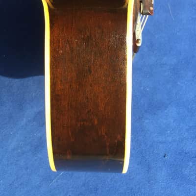 Immagine Gibson L-50 1937 Sunburst converted to a Charlie Christian Model with a period pickup - 5