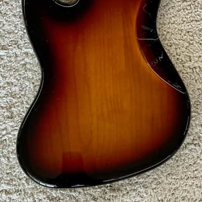 Fender  Jaco Pastorius Jazz Bass, Fretless, Pau Ferro board, 3-Color Sunburst image 6