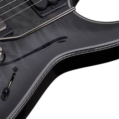 Schecter Hellraiser Hybrid C-1 FR S Trans Black Burst image 8