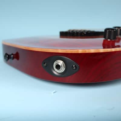 Lipe Virtuoso 7 Fanned Fret Curly Maple Seven String Electric Guitar Fireburst image 23