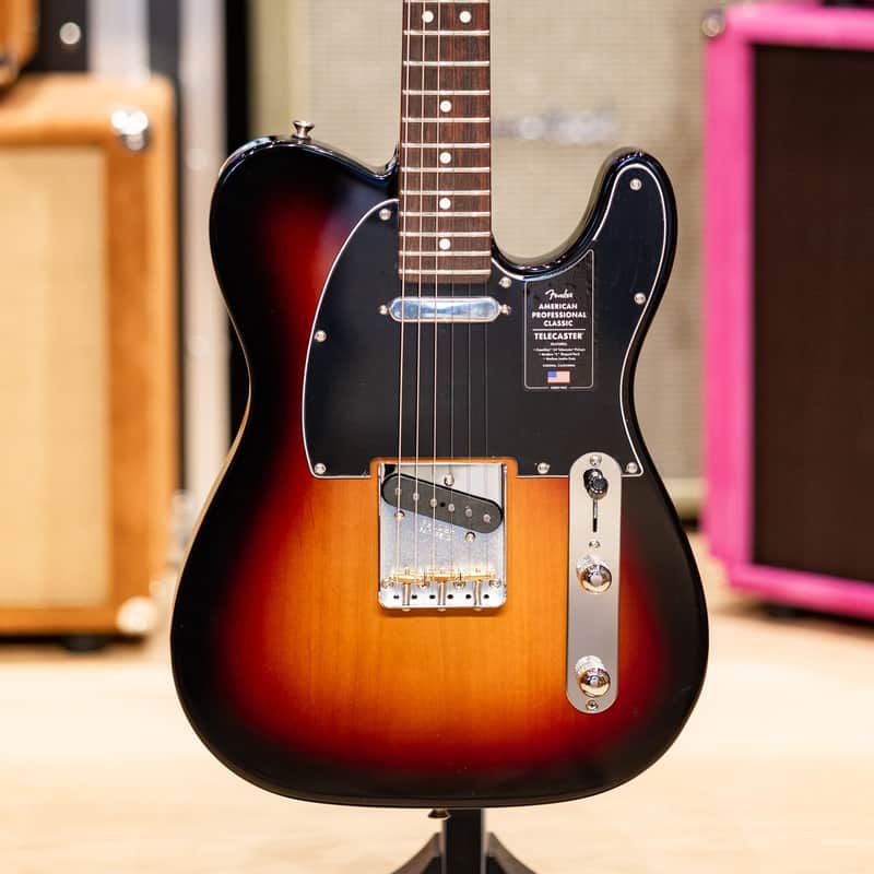 Fender American Professional Classic Telecaster - 3-Color Sunburst