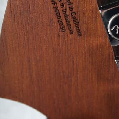 Fender Acoustasonic Standard Jazzmaster Acoustic Electric Guitar Black Finish image 14