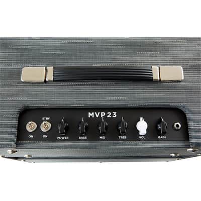 Morgan Amplification MVP23 23W 1x12 Tube Guitar Combo Amp Regular Twilight Finish image 4