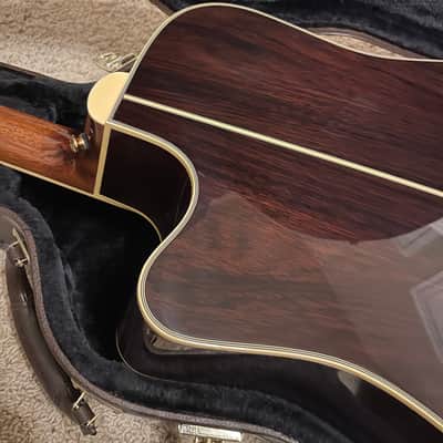 MINT, RARE, HANDBUILT COLLECTOR Takamine Miyabi Dreadnought Cutway Acoustic Guitar image 8