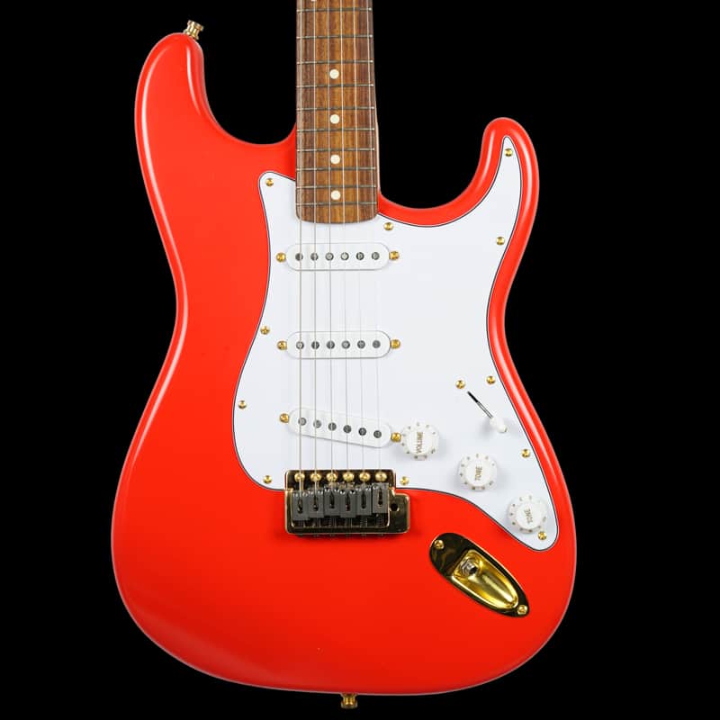 Fender 1987 MIJ Souichiro Yamauchi Stratocaster, Fiesta Red image 1