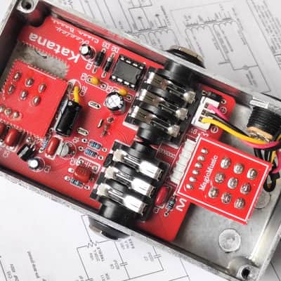 Moresound Handwired Clean Boost Pedal, price included Import Duty to USA image 2