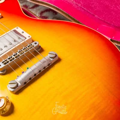 Gibson Les Paul Standard 58' Reissue Left-Handed - Washed Cherry Sunburst VOS #871490 Second Hand image 6