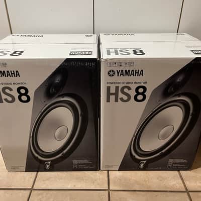 Yamaha HS8 PAIR Active Studio Monitors BRAND NEW image 2