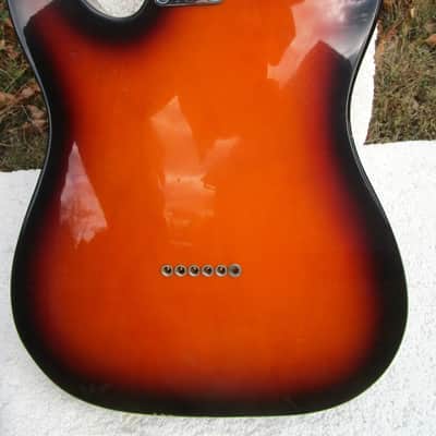 Fender Telecaster Guitar, 1994, USA, Sunburst Fiinish, Fender HSC image 13
