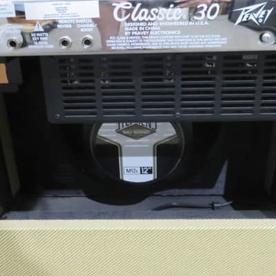 Peavey Classic 30 II 2-Channel 30-Watt 1x12" Guitar Combo - Tweed image 15