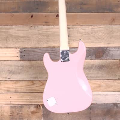 Squier Mini Stratocaster Electric Guitar Shell Pink image 5