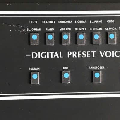 1988 Lowrey V-50 Vintage Keyboard & Crunchy Lo-Fi PCM Drum Machine SIEL Suzuki Keyman RARE! image 4