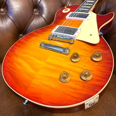2024 Gibson Custom Shop M2M Danish Pete 1958 Les Paul Standard - True Heritage Cherry Sunburst image 2