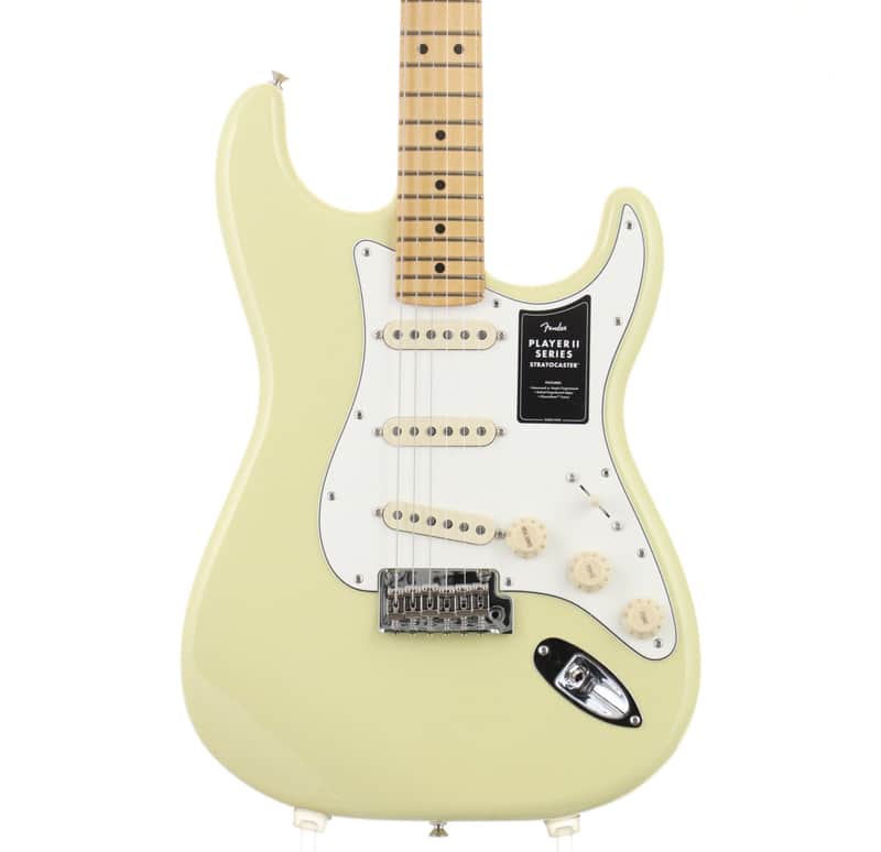 FENDER MEXICO Player II Stratocaster with MF in Hialeah Yellow [MX25135061] (05/18)