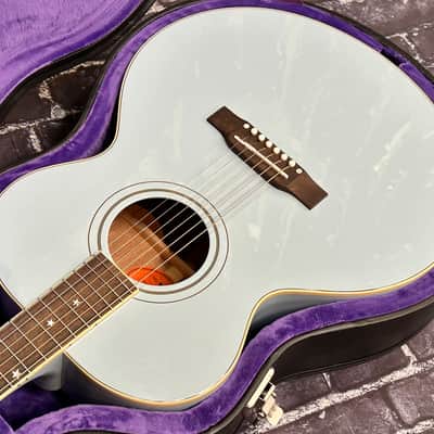 Epiphone J-180 LS Jumbo Ac/El Inspired by Gibson Frost Blue w/Case Auth Dlr #922 image 10