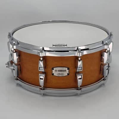 Used Yamaha Absolute Hybrid Snare Drum 14x6 Vintage Natural - Very Good image 1