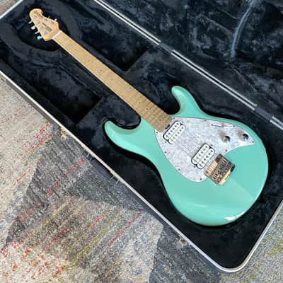 Ernie Ball Music Man Silhouette Special HH (CUSTOM) 2013 Surf Green image 10