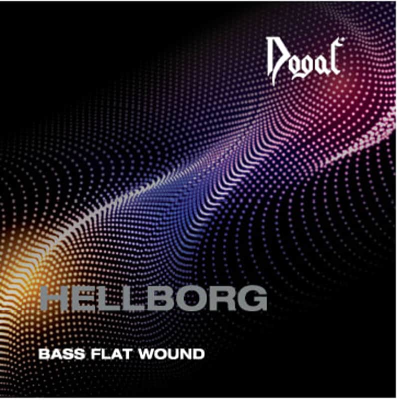 Dogal Hellborg JH1725S Flat Wound Bass Guitar Strings 37-106 G...