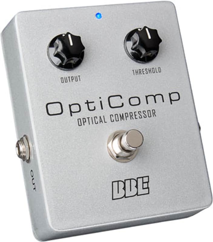 BBE OptiComp Guitar Compressor Pedal 2010s - Silver image 1