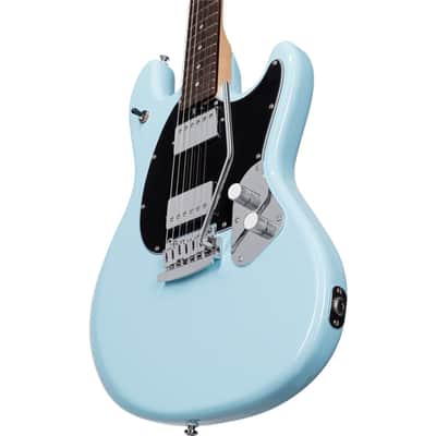 Sterling by Music Man SUB StingRay, Daphne Blue image 3