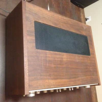 Sony STR-6050 Stereo Amp Receiver PHONO Wood Case + Lit Silver Panel EUC image 4