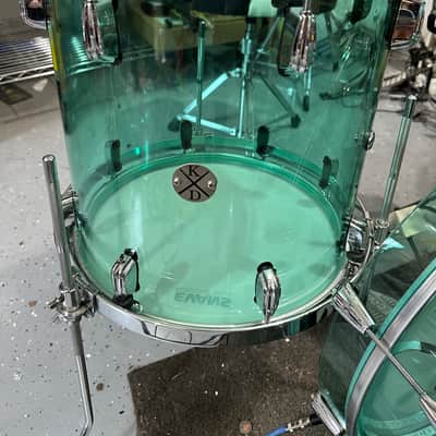 KLASH DRUMS Coke Bottle Green Acrylic Kit image 6