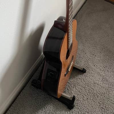 Tanglewood TWJ-P-E Java Solid Cedar/Amara/Spalted Mango Parlor with Electronics 2010s - Natural Gloss image 6