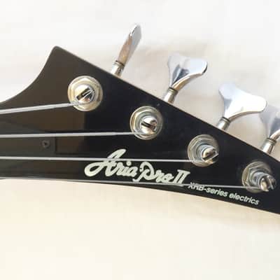 Vintage ARIA Pro-II XRB Series-Electric 4-String Active Bass- 1988 Made in Japan. image 12