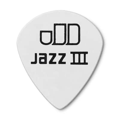 Dunlop Guitar Picks  24 Pack  Tortex White   Jazz III Size  .73mm  478P.73 Bild 2
