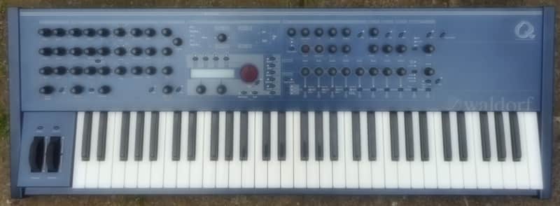 Waldorf Q 61-Key Synthesizer 1999 - 2011 - Blue image 1