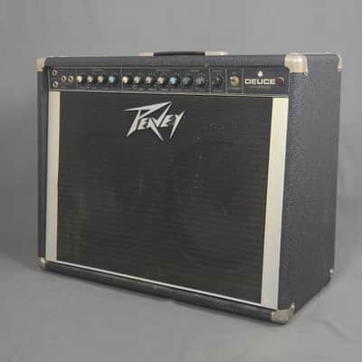Peavey Deuce VT Series 240T 120-Watt 2x12" Guitar Combo 1980s - Black image 4