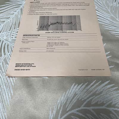 RARE! Vintage 1970's Biamp Original Sound Equipment Product Sheets & Price List image 6