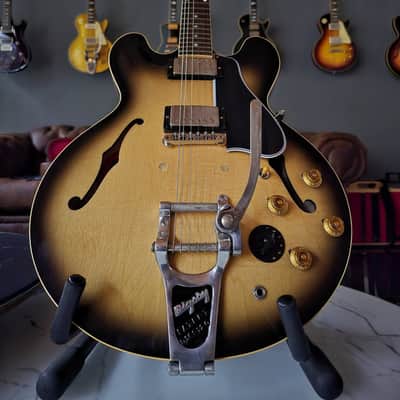 Gibson Custom Shop 1959 ES-335 B.B. King «Live at the Regal» - Murphy Lab Aged – Argentine Grey Sunburst image 2