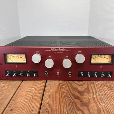 LaChapell Audio 992EG 2-Channel Tube Mic Preamp with Extended Gain 2010s - Red image 1