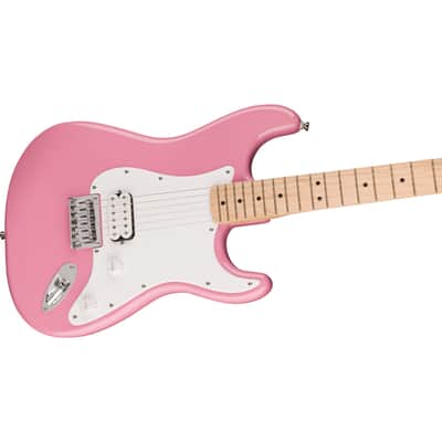 Squier Sonic Stratocaster HT H MN Flash Pink - Electric Guitar image 4