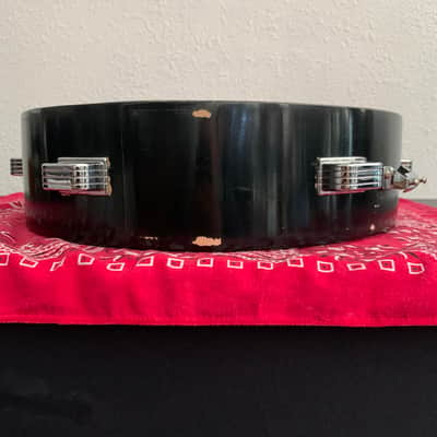 Ludwig No. 905 Jazz Combo 3x13" 6-Lug Piccolo Snare Drum with Keystone Badge 1960 - 1968 - Black image 17