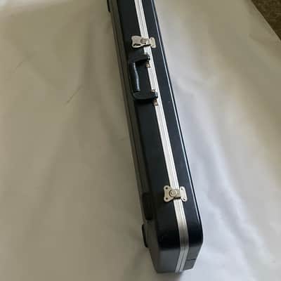 1990's Fender USA Stratocaster Telecaster Black Molded Hardshell Guitar Case Butterfly Latches image 14