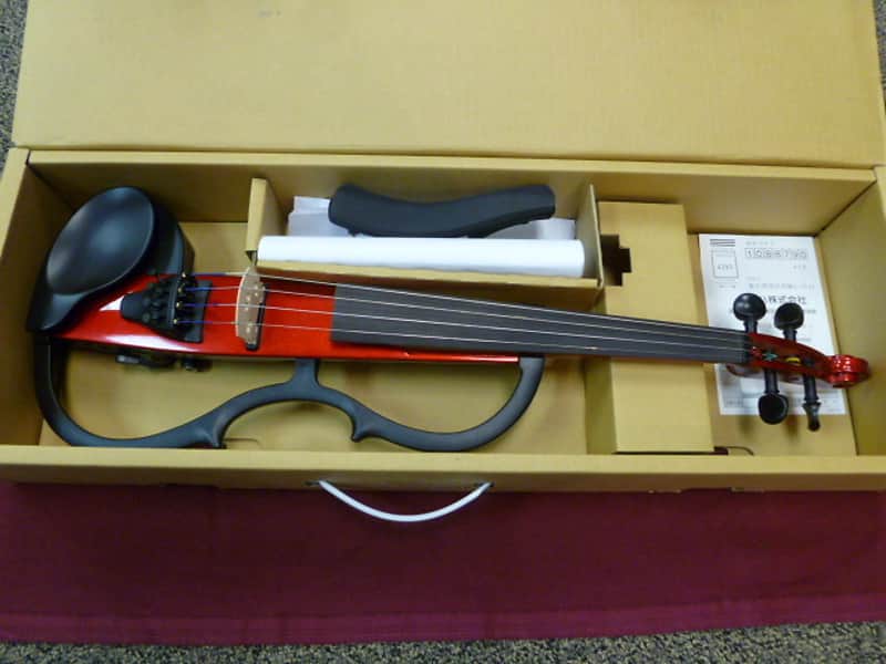 Yamaha SV-120 Silent Violin Candy Apple Red | Reverb