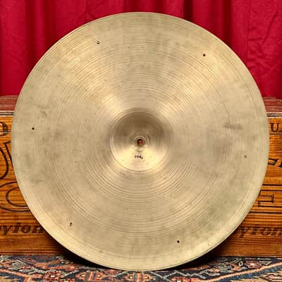 21" Zildjian A 1950s Small Stamp Sizzle Ride Cymbal 2418g *Video Demo* image 3