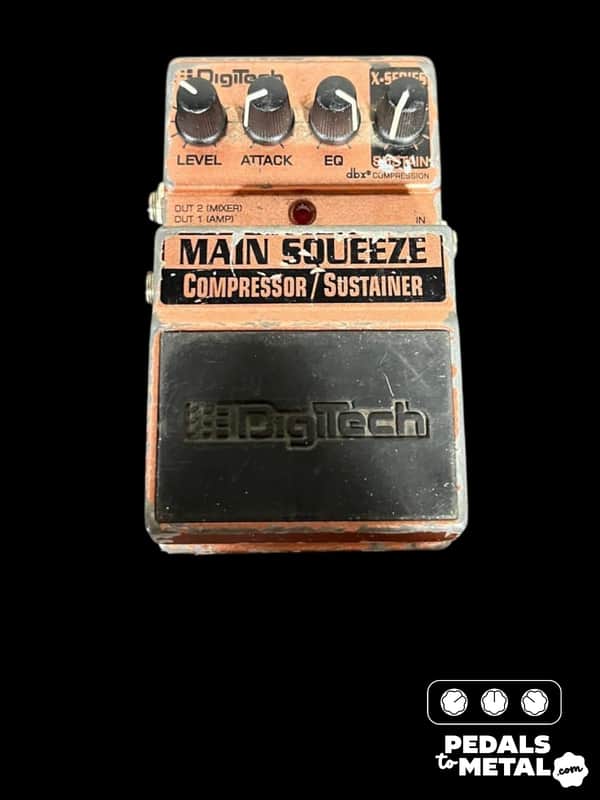 DigiTech Main Squeeze Compressor Sustainer Pedal | Reverb