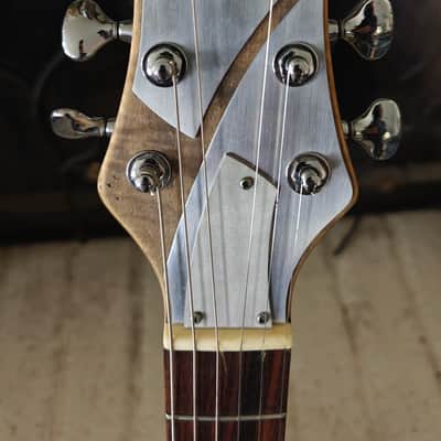 Meloduende Aluminum Electric Guitar Coda Custom 2014 - Weathered Aluminum image 7