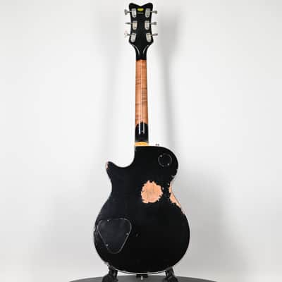 Gretsch Custom Shop USA Masterbuilt Chad Henrichsen 1955 Penguin Heavy Relic- Firebird Red over Black 2025 (UC25113955) image 4