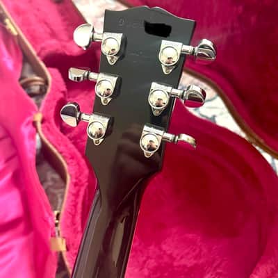 2001 Gibson Les Paul Standard "EBONY BLACK" + SD '59 PICKUPS + OHSC image 6