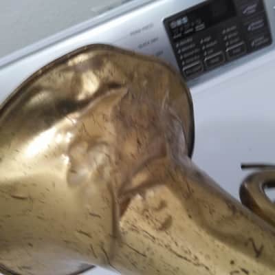 Bugel Tenor Geo Way Drums Inc Elkhart IN 1970 Brass Pro Piston Bugle image 4
