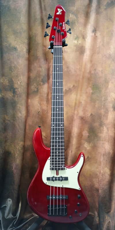 Fodera／NYC Empire 5 Strings 70FH 24 Fodera NYC Empire 5 Strings 70FH/24 TransRed | Reverb