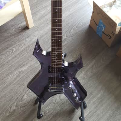 B.C. Rich Warlock Acrylic 2003 Arctic Ice image 1